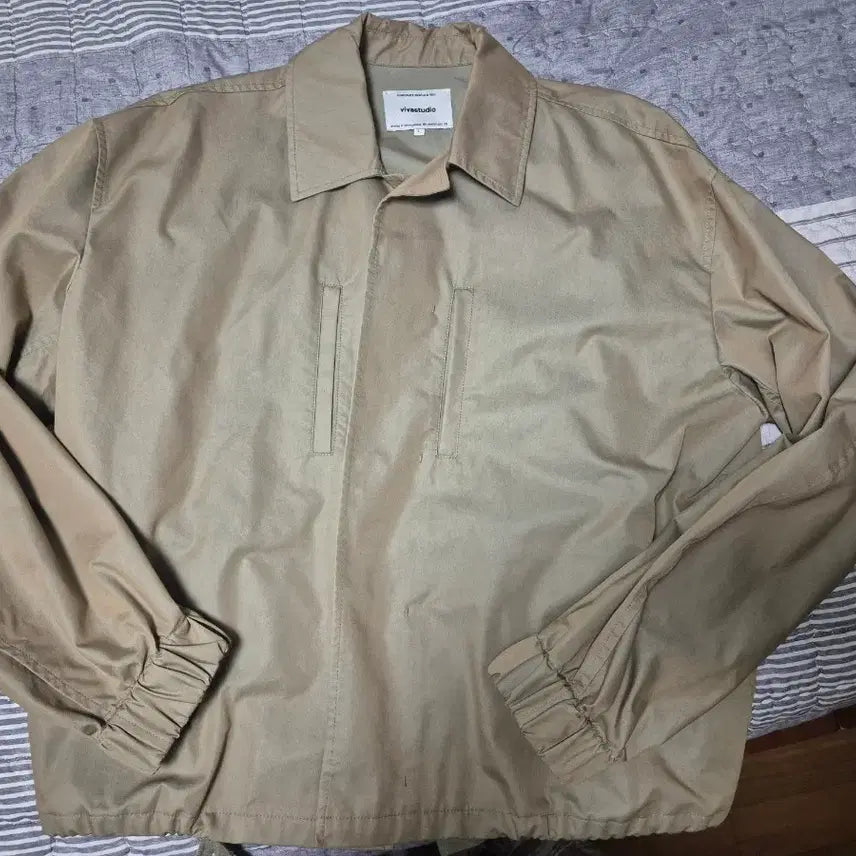 [BUNJANG] VIVASTUDIO Cotton Harrington Blouson Jacket / 비바스튜디오 코튼 블루종 자켓 해링턴 스윙 워크