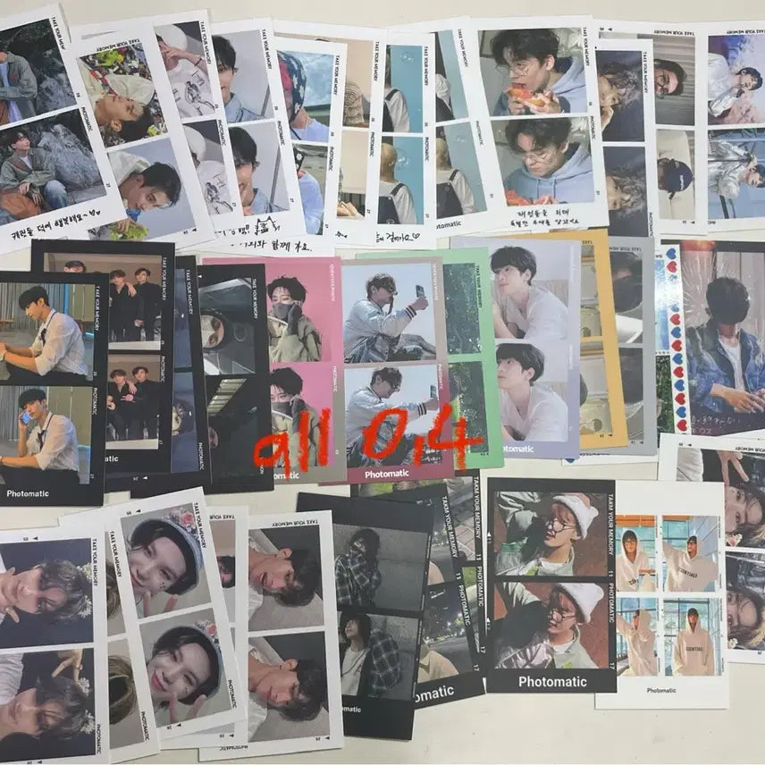 [BUNJANG] SVT Unofficial Photomatic Photocard Bundle Set / 세븐틴 포토매틱 비공굿 포카 일괄 SVT 포토카드
