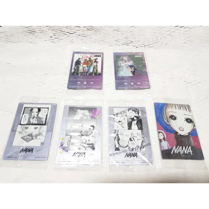 [BUNJANG] Ai Yazawa Nana Wafer Card Bundle Set / 미개봉) 야자와아이 웨하스 카드 nana 세트 일괄 양도합니다!