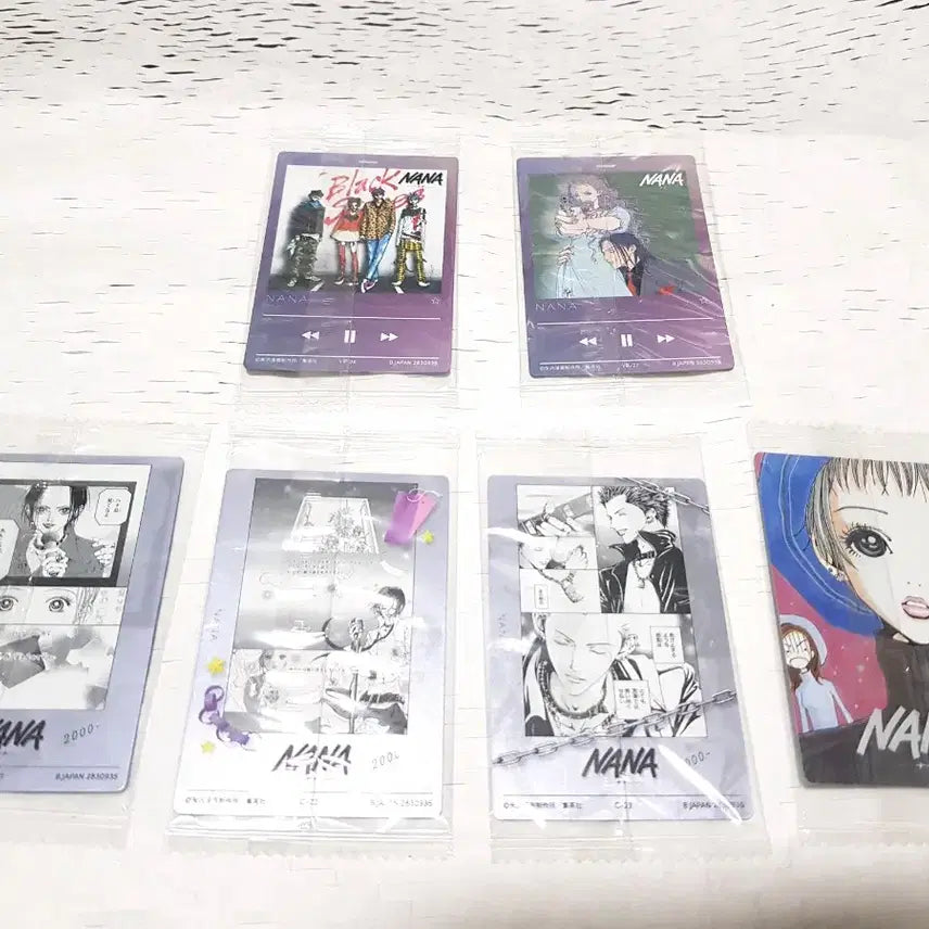 [BUNJANG] Ai Yazawa Nana Wafer Card Bundle Set / 미개봉) 야자와아이 웨하스 카드 nana 세트 일괄 양도합니다!