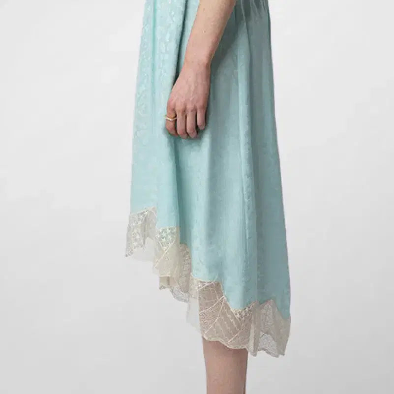 [BUNJANG] ZADIG &amp; VOLTAIRE Joslin Jac Leo Lace Silk Skirt / 쟈앤볼테르 Joslin Jac leo 레이스 실크 스커트