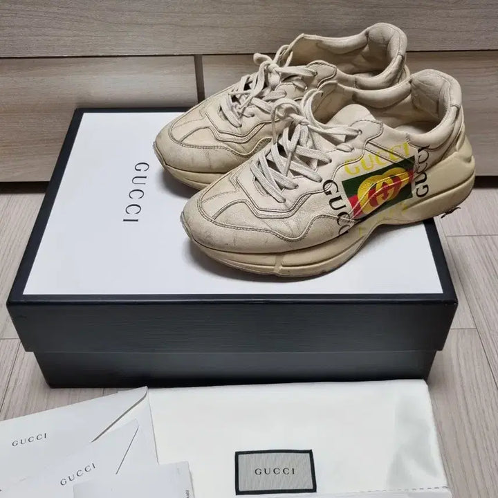 [BUNJANG] Gucci Rhyton Sneakers / 구찌 라이톤 스니커즈 5.5