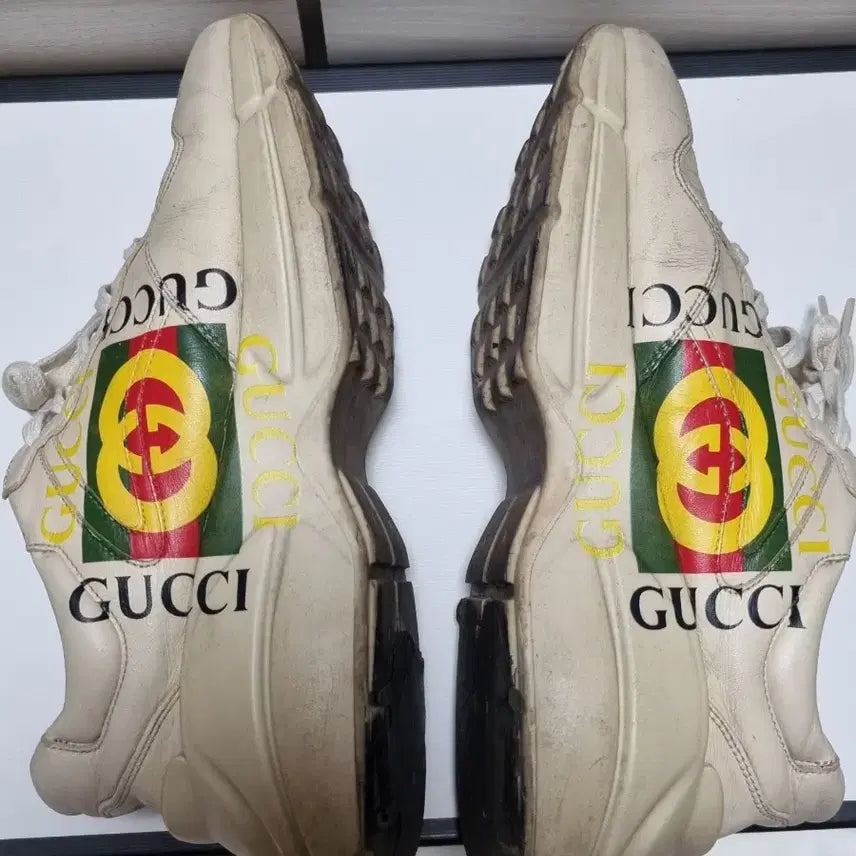 [BUNJANG] Gucci Rhyton Sneakers / 구찌 라이톤 스니커즈 5.5