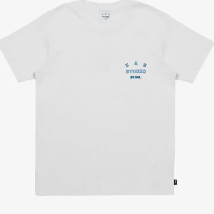 [BUNJANG] IAB Studio Seoul White Short Sleeve T-Shirt / IAB 스튜디오 서울 흰색 반팔 티셔츠