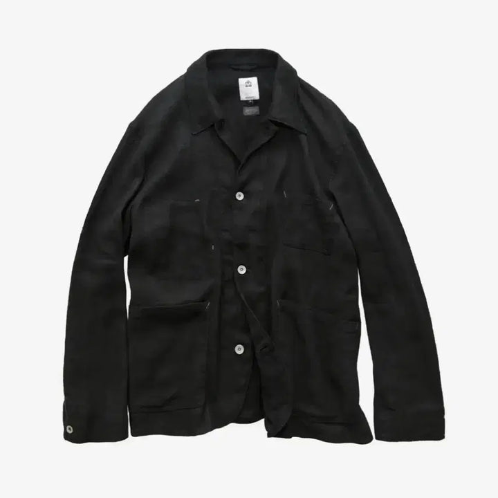 [BUNJANG] Politeru Nap Linen Chore Jacket Black / (2) 폴리테루 냅 린넨 초어자켓 블랙