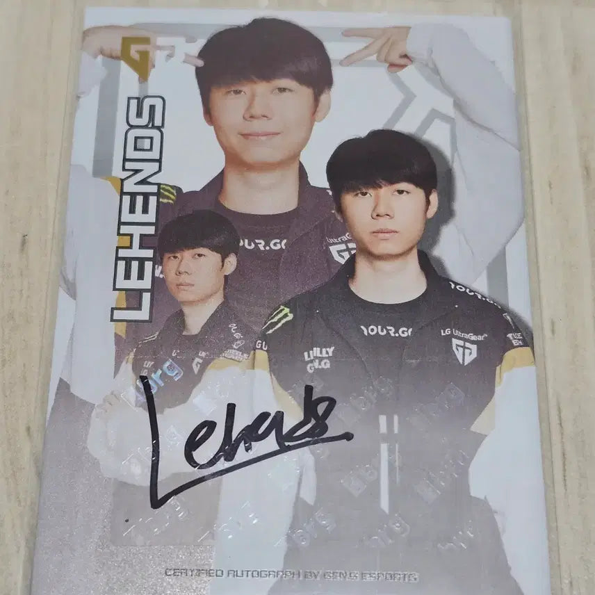 [BUNJANG] League of Legends Reheiz Autograph Card / LOL 리그오브레전드 리헨즈 오토(친필싸인) 카드