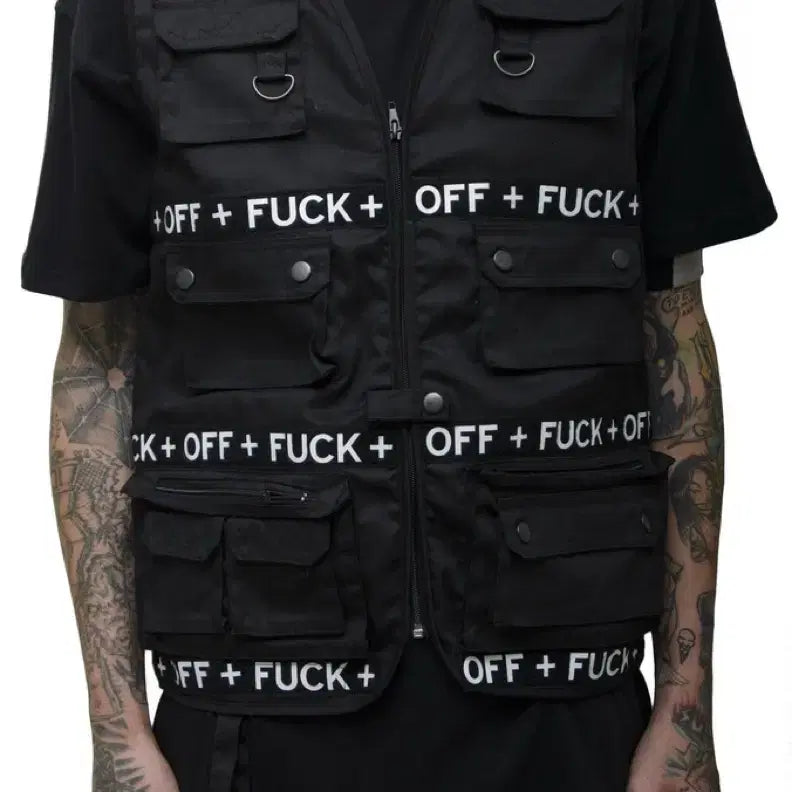 [BUNJANG] Ian Connor Fuck Off Vest / Ian Connor fuck off vest 이안코너 퍽오프 베스트