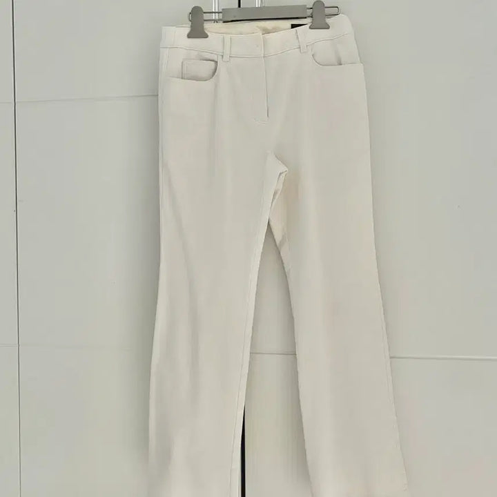 [BUNJANG] Beanpole Ladies Ivory Bootcut Pants / 빈폴레이디스 아이보리 부츠컷 팬츠