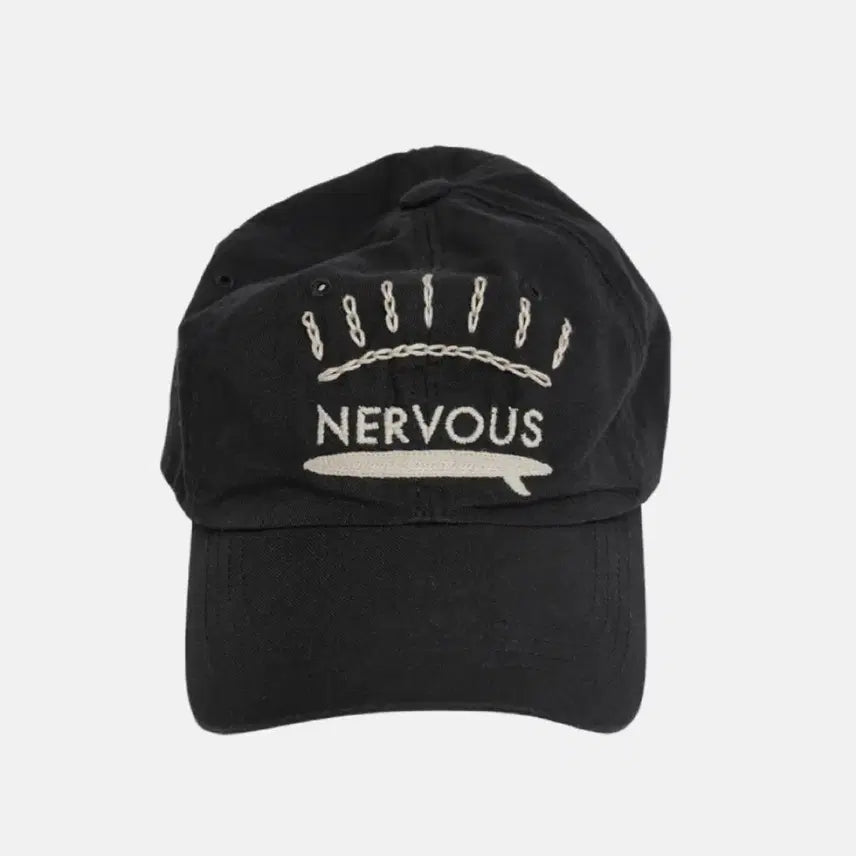[BUNJANG] Nervous Black Ball Cap Hat / (새상품) 너버스 블랙 모자 볼캡 캡모자