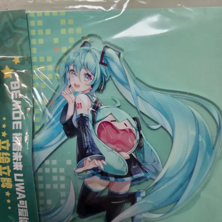 [BUNJANG] Vocaloid Hatsune Miku UWA Backpack Acrylic Stand / (미개봉) 보컬로이드 하츠네 미쿠 uwa 백팩 아크릴 스탠드 빌리빌리