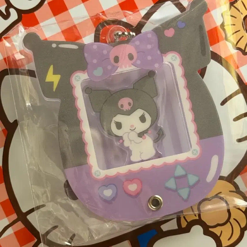 [BUNJANG] Sanrio Kuromi Acrylic Game Console Keyring / 정품 산리오 쿠로미 방울 아크릴 게임기 키링