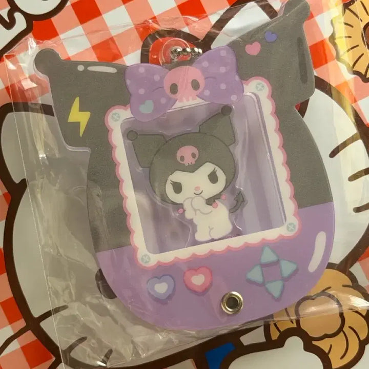 [BUNJANG] Sanrio Kuromi Acrylic Game Console Keyring / 정품 산리오 쿠로미 방울 아크릴 게임기 키링