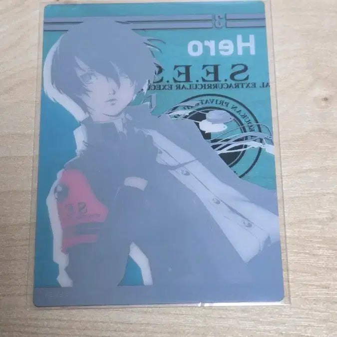 [BUNJANG] Persona 3 Makoto Yuki Clear Card / 페르소나3 주인공 유키 마코토 클리어 카드