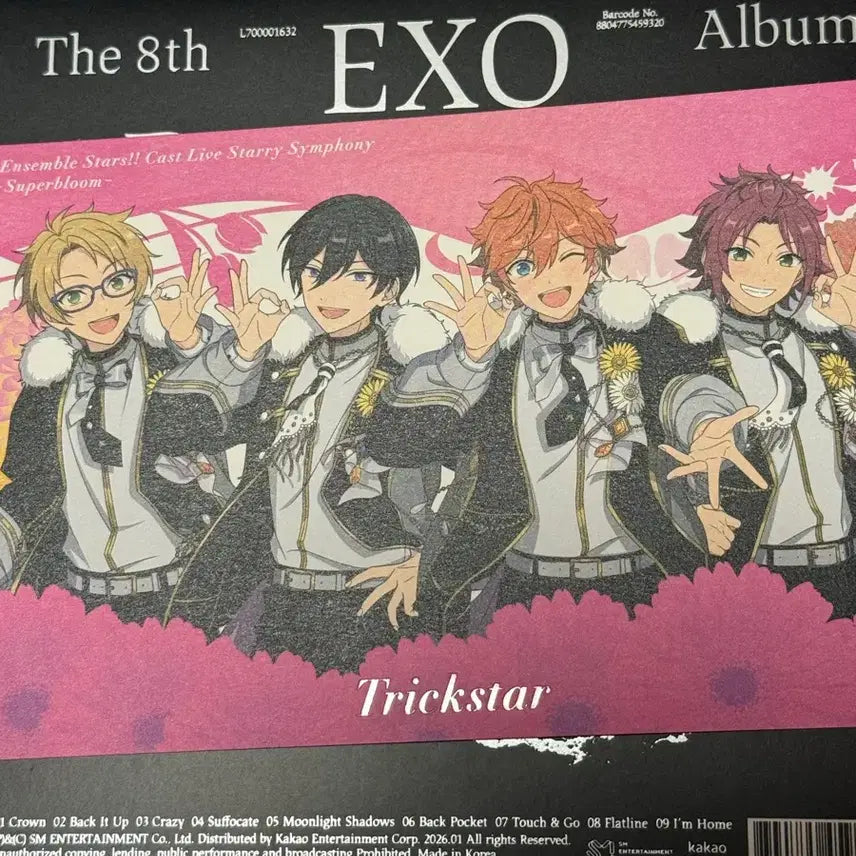 [BUNJANG] Trickstar Live Viewing Postcard / 앙스타 스타포니 라이브뷰잉 트릭스타 특전 엽서