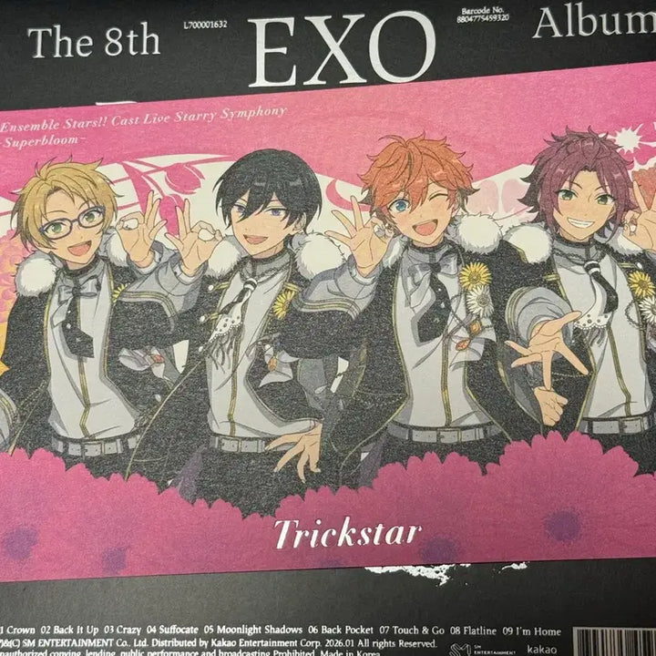 [BUNJANG] Trickstar Live Viewing Postcard / 앙스타 스타포니 라이브뷰잉 트릭스타 특전 엽서