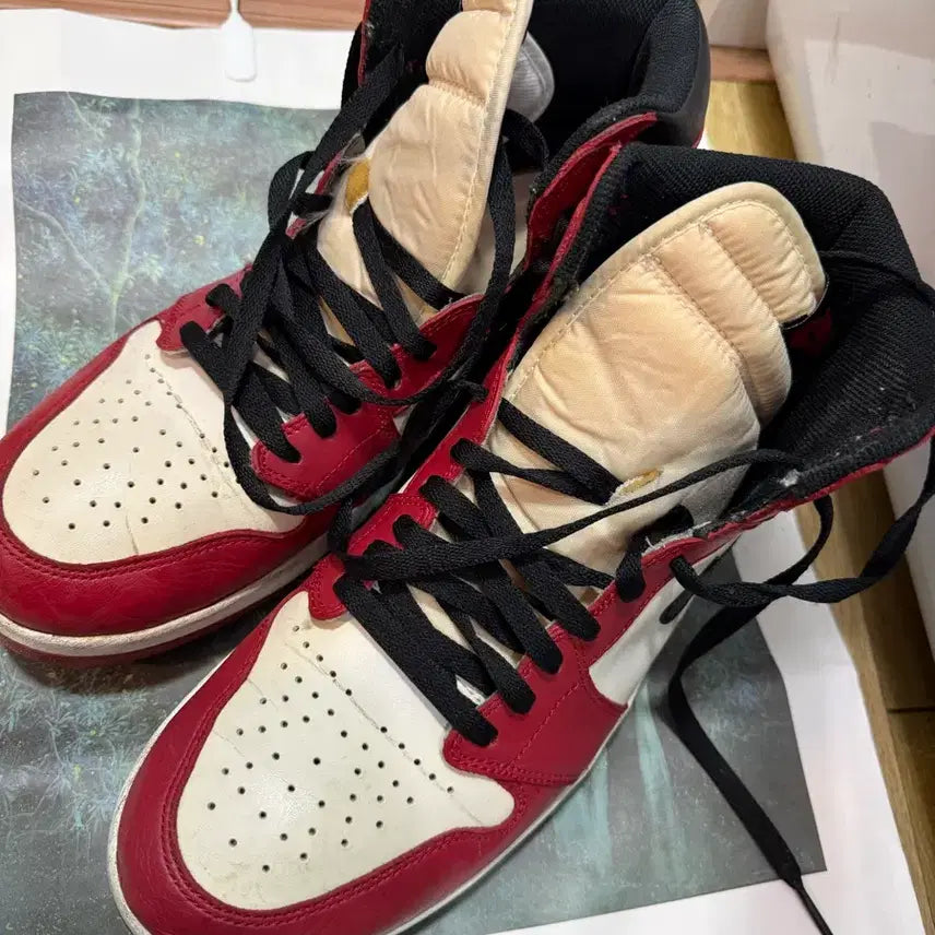 [BUNJANG] Nike Air Jordan 1.5 Chicago 2015 Sneakers / 나이키 에어 조던 1.5 시카고 2015