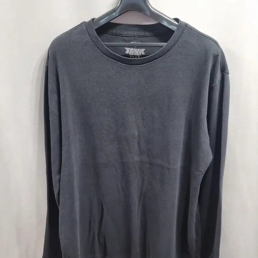 [BUNJANG] POLHAM Black Long Sleeve T-shirt XL / POLHAM 검정 긴팔 티셔츠 XL(105)