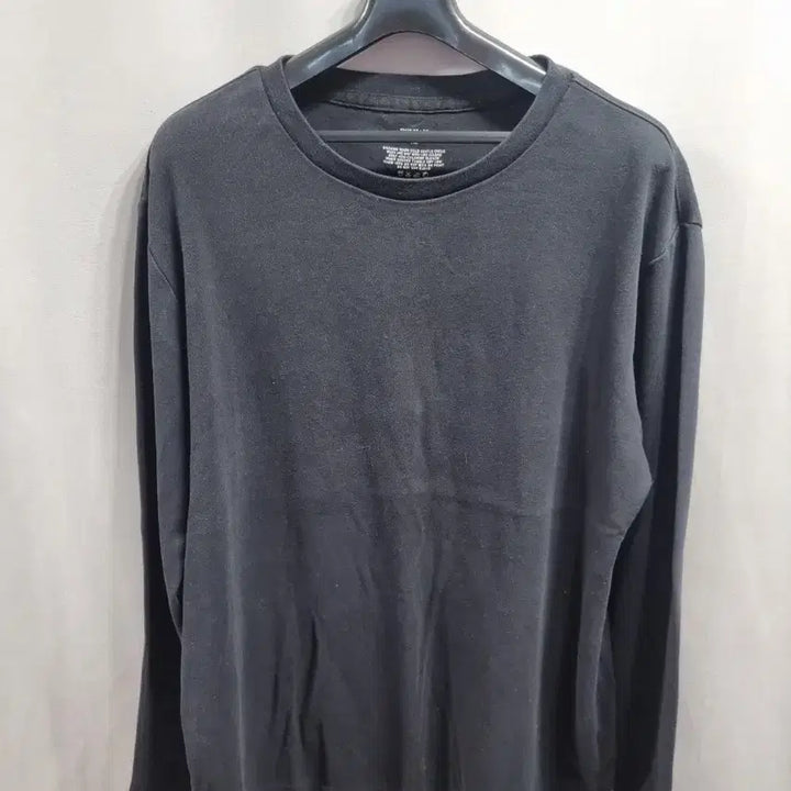 [BUNJANG] POLHAM Black Long Sleeve T-shirt XL / POLHAM 검정 긴팔 티셔츠 XL(105)