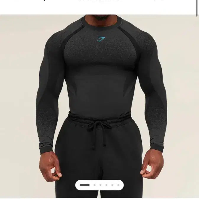[BUNJANG] Gymshark Muscle Fit Long Sleeve Shirt / 짐샤크 롱슬리브 머슬핏 긴팔