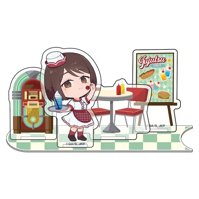[BUNJANG] Jujutsu Kaisen Eiri Shoko Mini Acrylic Diorama Diner Ver / 주술회전 회옥 옥절 미니 아크릴 디오라마 다이너 Ver - 이에이리 쇼코