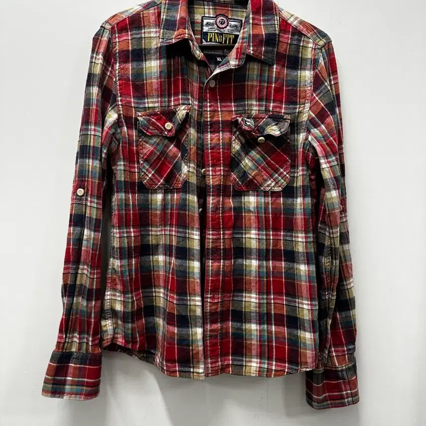 [BUNJANG] PIN&amp;FIT Checkered Shirt / <만원빈티지> 최저가 보장!! PIN&amp;FIT 체크 셔츠