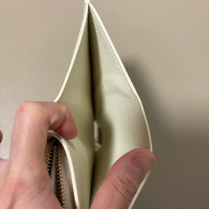[BUNJANG] Louis Vuitton Monogram White Bifold Wallet / 루이비통 화이트 모노그램 반지갑