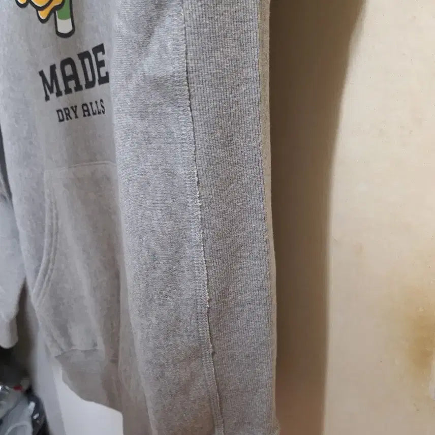 [BUNJANG] Human Made Duck Logo Hoodie Gray / 휴먼메이드 오리 로고 후드티 그레이 상태 최상