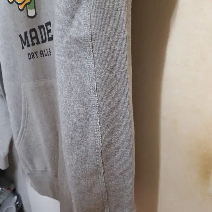[BUNJANG] Human Made Duck Logo Hoodie Gray / 휴먼메이드 오리 로고 후드티 그레이 상태 최상