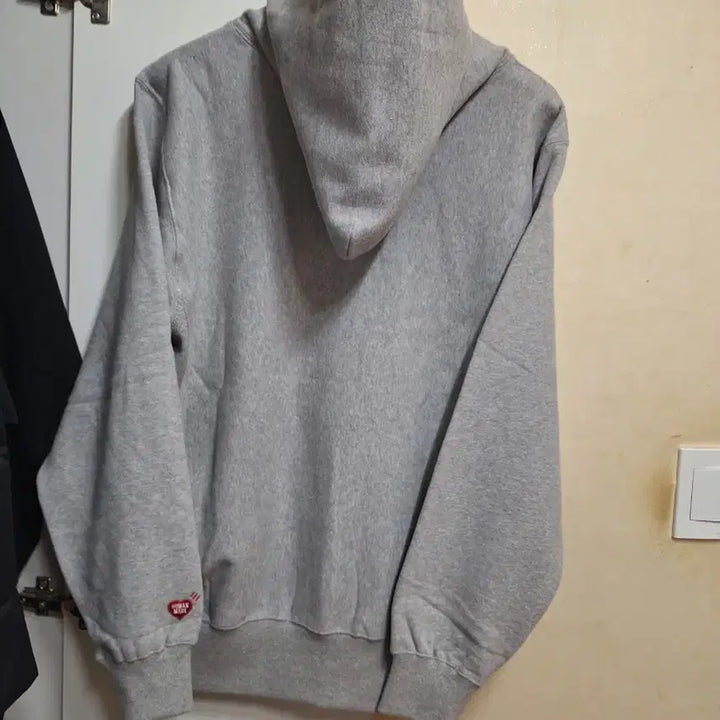 [BUNJANG] Human Made Duck Logo Hoodie Gray / 휴먼메이드 오리 로고 후드티 그레이 상태 최상