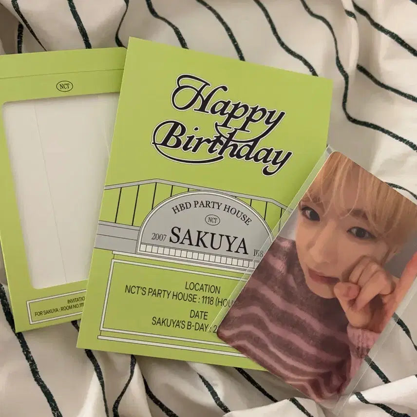 [BUNJANG] NCT WISH Sakuya Birthday Photocard (Unsealed) / 사쿠야 생일 포카(가격내림)