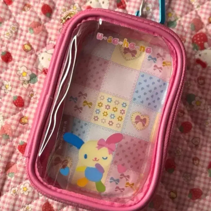 [BUNJANG] Sanrio Usahana Multi Pouch Carabiner Doll House / 산리오 우사하나 멀티파우치 카라비너 인형집