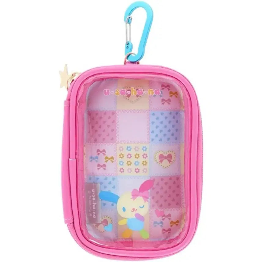 [BUNJANG] Sanrio Usahana Multi Pouch Carabiner Doll House / 산리오 우사하나 멀티파우치 카라비너 인형집