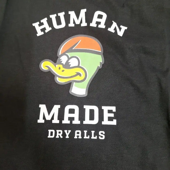 [SOLD OUT] 휴먼메이드 오리 프린팅 블랙 티셔츠