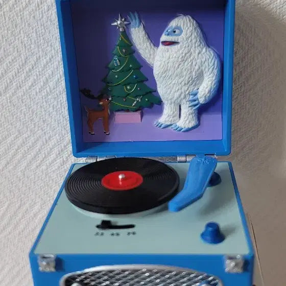 [BUNJANG] Hallmark Rudolph Turntable Sound Ornament / (희귀)(2019년홀마크) 루돌프 턴테이블 사운드 오너먼트