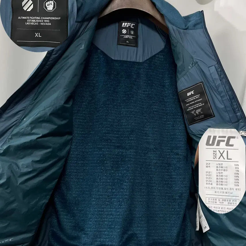 [BUNJANG] UFC PrimaLoft Guard Regular Fit Padded Vest Jacket / UFC 프리마로프트 가드 레귤러핏 패딩 베스트 자켓