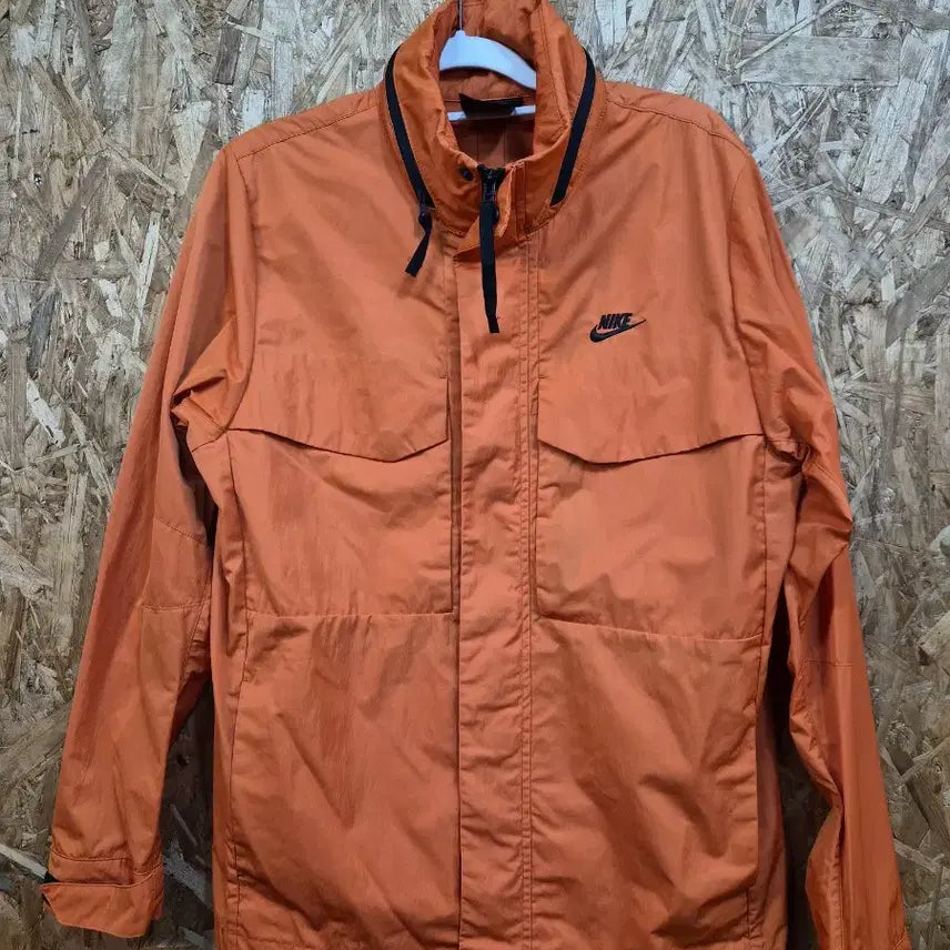 [BUNJANG] Nike Windbreaker Jacket (Orange) / 나이키 윈드브레이커 바람막이 M 오렌지 (스우시로고)