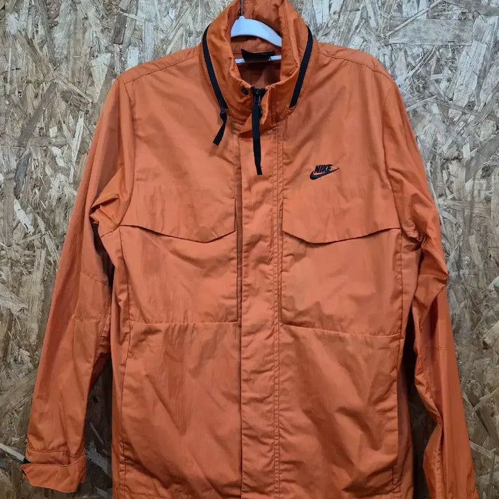 [BUNJANG] Nike Windbreaker Jacket (Orange) / 나이키 윈드브레이커 바람막이 M 오렌지 (스우시로고)
