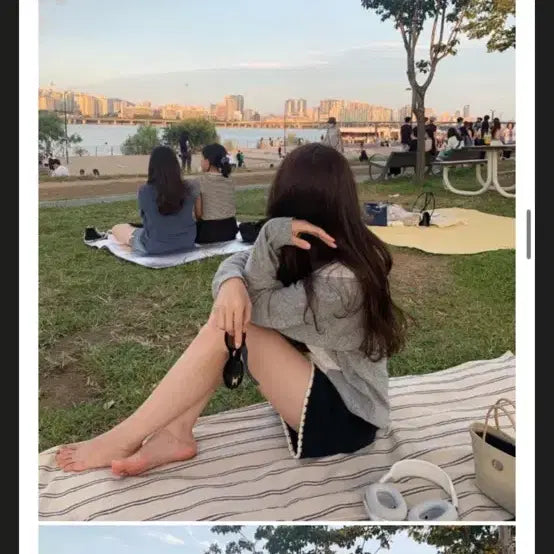 [BUNJANG] Lazyshop Jennie Knit Shorts / 레이지샵 lazyshop 제니 니트 쇼츠