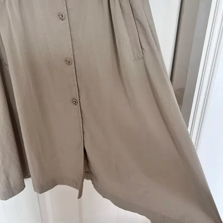 [BUNJANG] Clovis Shirt Dress / clovis 셔츠형 바스락원피스