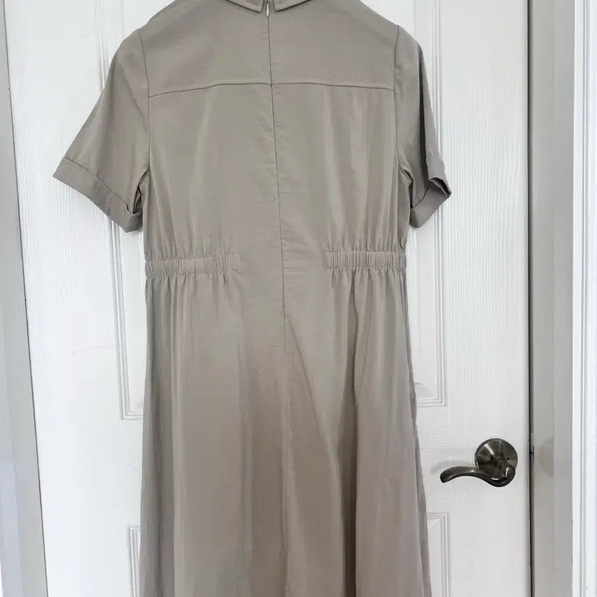 [BUNJANG] Clovis Shirt Dress / clovis 셔츠형 바스락원피스