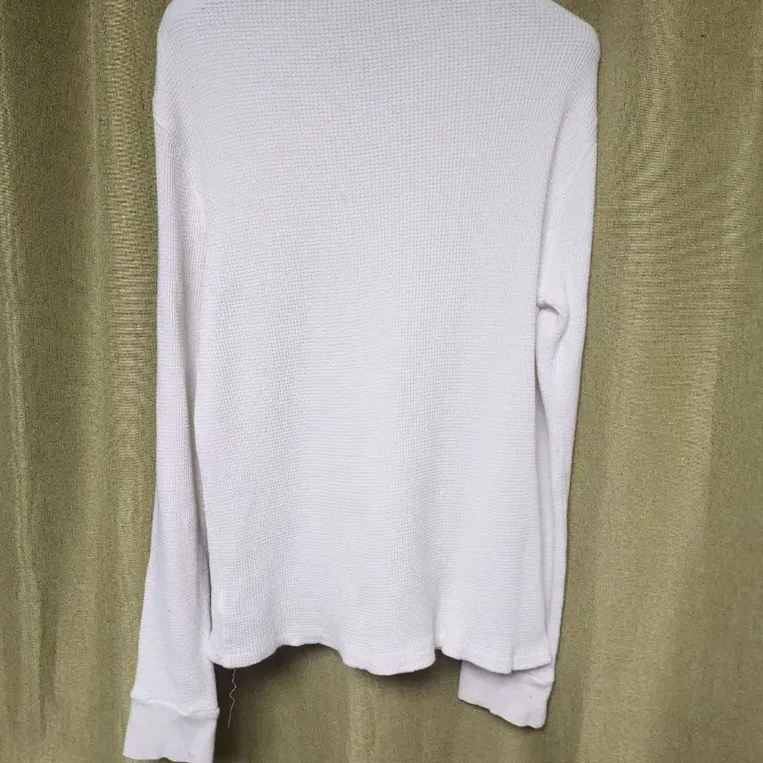 [BUNJANG] Polo Ralph Lauren Waffle Long Sleeve T-shirt / 폴로 랄프로렌 와플 긴팔 티셔츠 아이보리