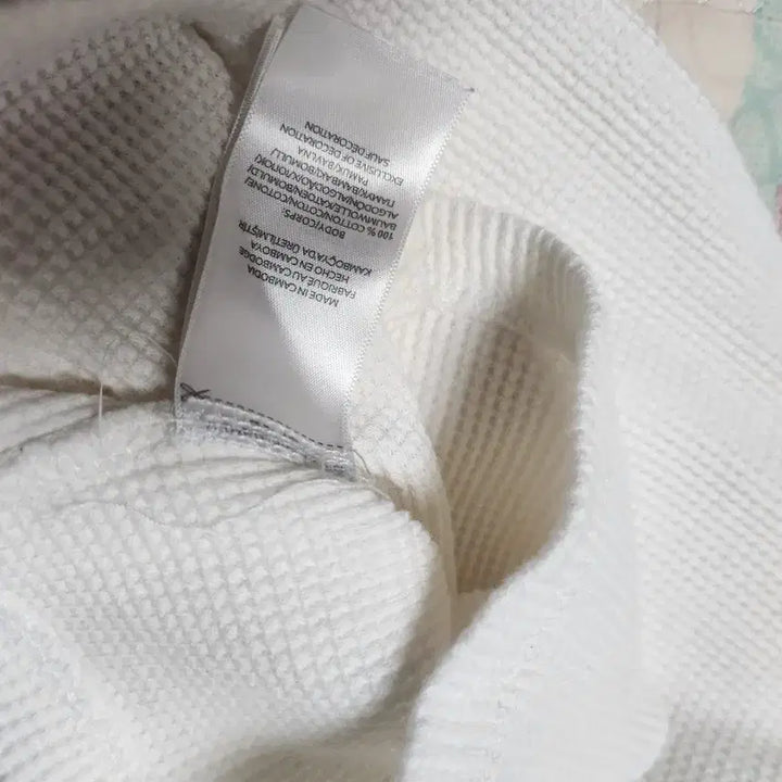 [BUNJANG] Polo Ralph Lauren Waffle Long Sleeve T-shirt / 폴로 랄프로렌 와플 긴팔 티셔츠 아이보리
