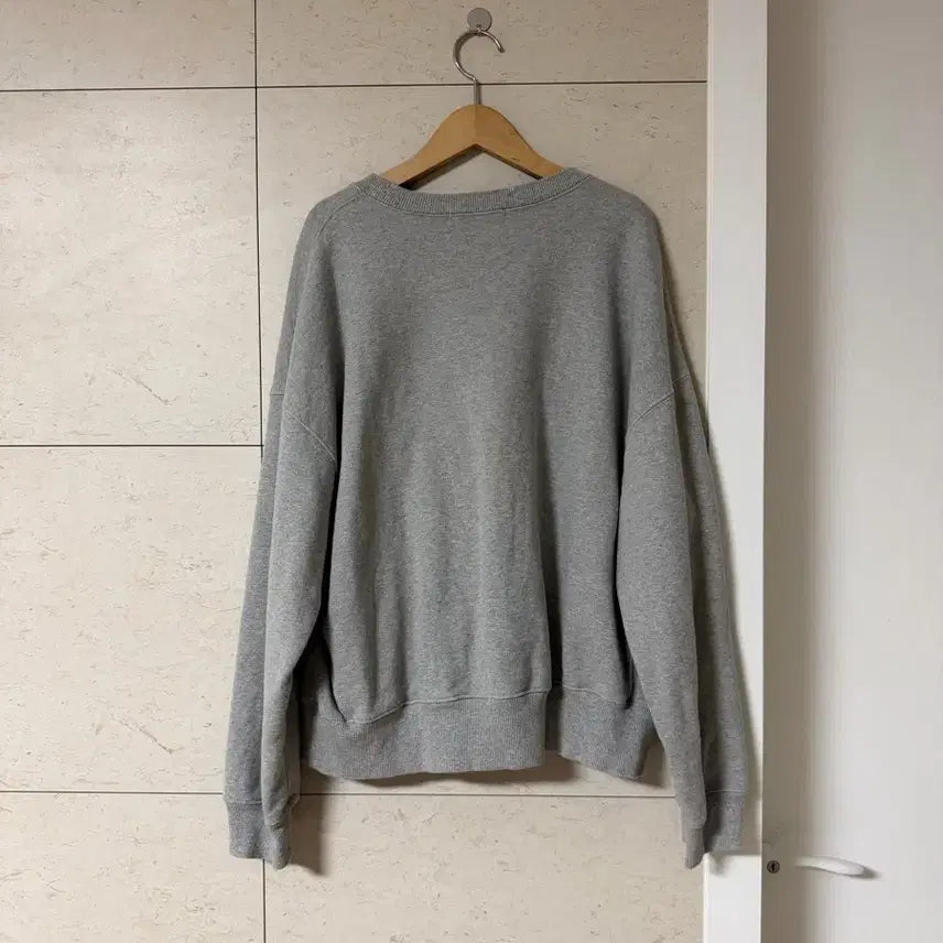 [BUNJANG] Mardi Mercredi Gray Sweatshirt / 마르디 메크르디 맨투맨 그레이
