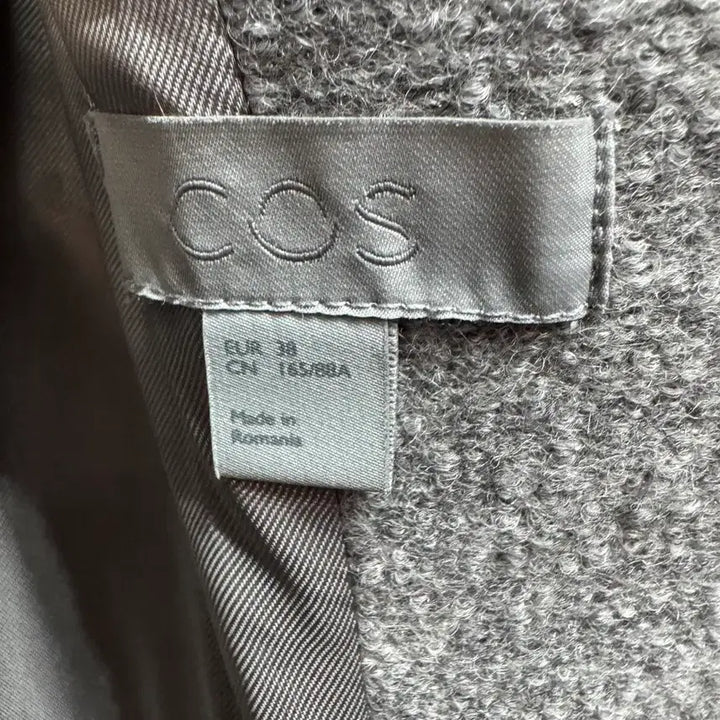 [BUNJANG] COS Wool 100% Belted Coat (55-66) / 코스 울100 벨티드 코트 (55~66)