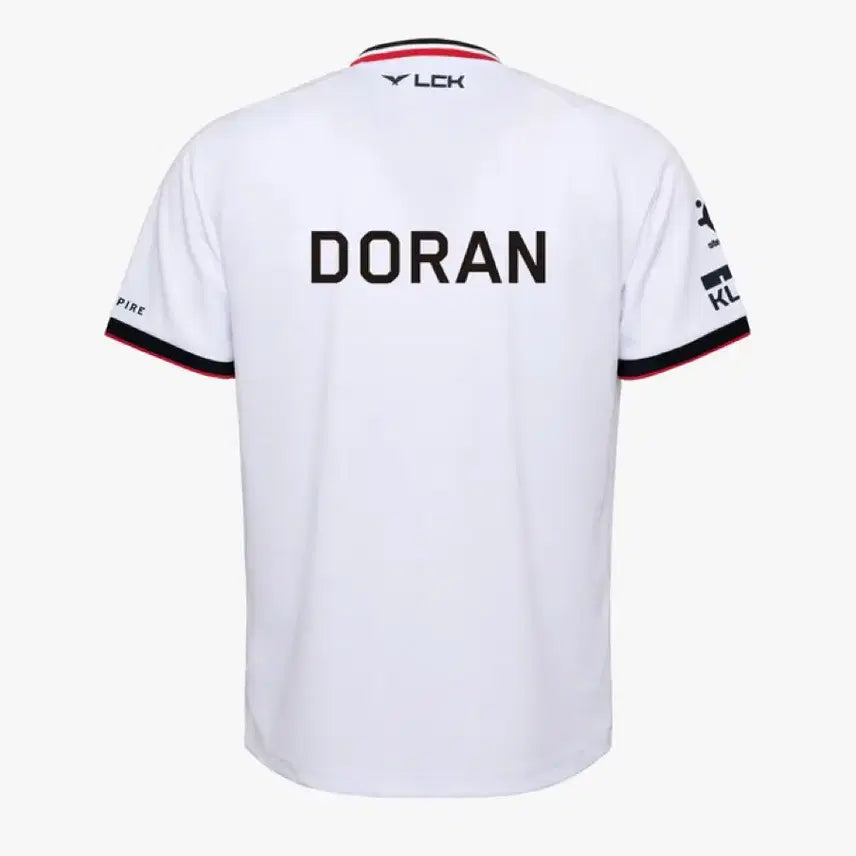 [SOLD OUT] [미개봉] S M 도란 져지 유니폼 2025 T1 티원 화이트 반팔