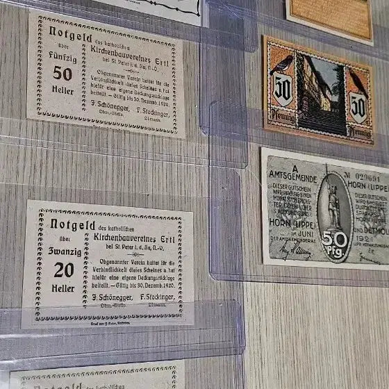 [BUNJANG] German Notgeld Banknote Collection / 독일 Notgeld 지폐 8종 모음