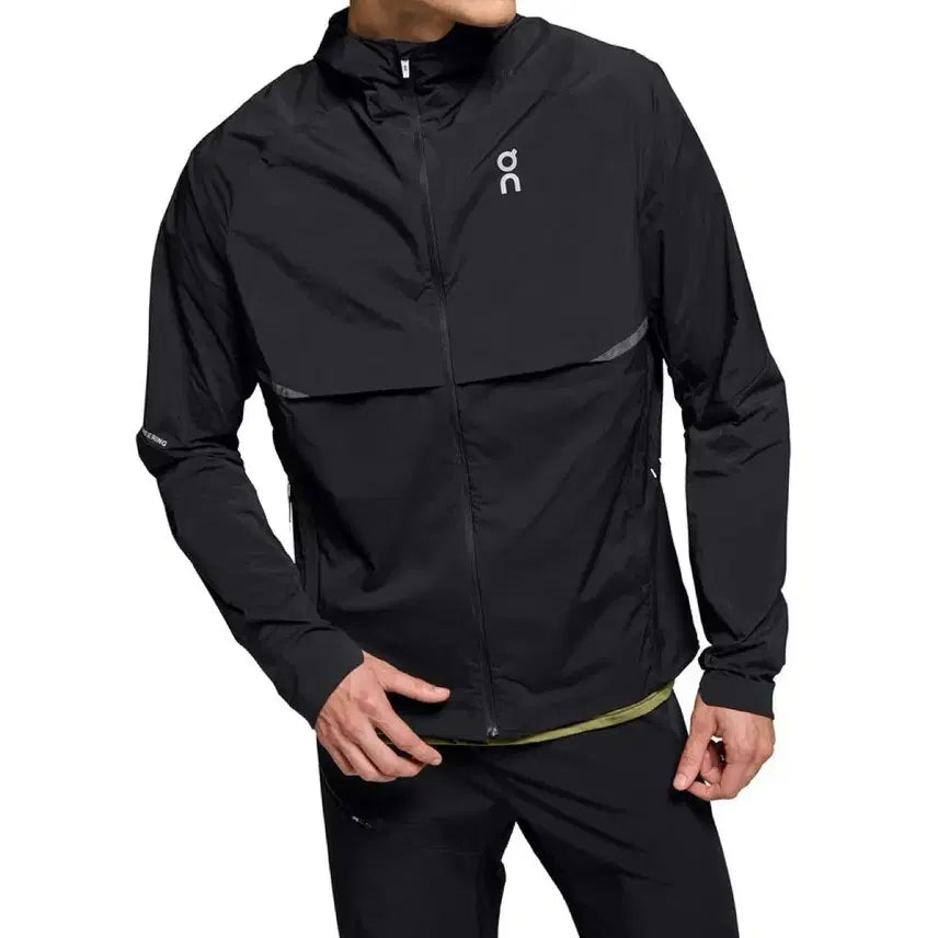 [BUNJANG] On Running Core Jacket Black Windbreaker / 온러닝 블랙 바람막이 코어 자켓