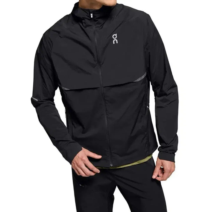 [BUNJANG] On Running Core Jacket Black Windbreaker / 온러닝 블랙 바람막이 코어 자켓