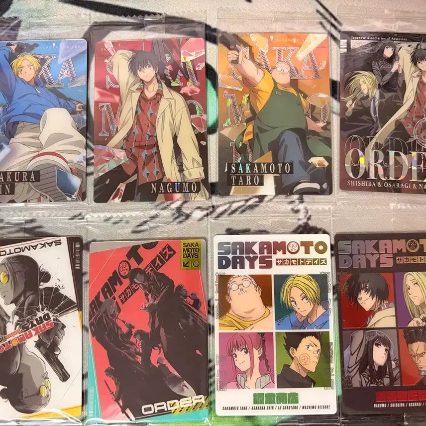 [BUNJANG] Sakamoto Days Anime Wafer Card / 사카모토데이즈 애니메이션 웨하스카드 판매합니다