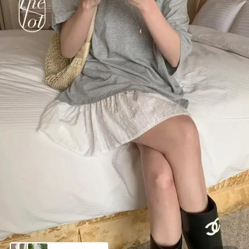 [BUNJANG] Lace Skirt - New / [새상품] 레이스 스커트